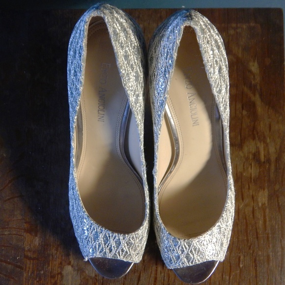 Enzo Angiolini Maiven Peep Toe Pump - Picture 5 of 8